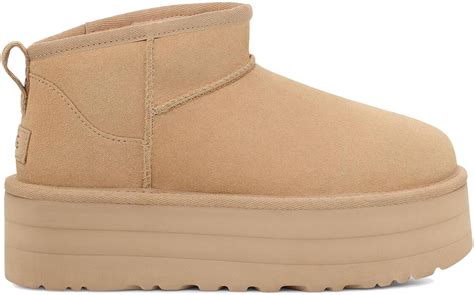 Ugg Classic Ultra Mini Platform Boot Driftwood Women S Dri