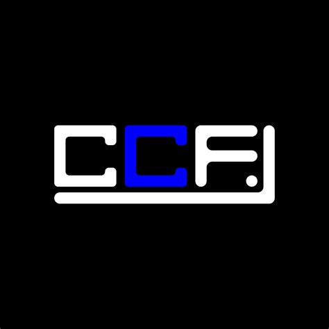 CCF letter logo creative design with vector graphic, CCF simple and ...