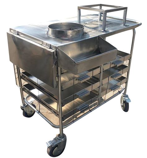 Hot Food Serving Stainless Steel Trolley Load Capacity Kg At Rs In Gurgaon