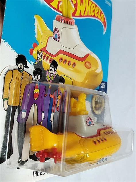 Hot Wheels HW Screen Time Yellow Submarine Yellow Hobbies Toys Toys Games On Carousell