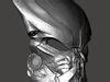 Bionic Predator Cyborg Biomask Helmet Mask Ultra Detailed Stl D Model