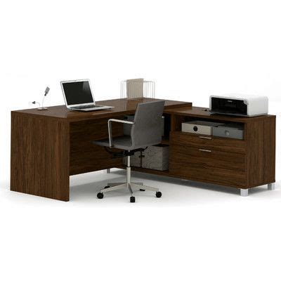 Modern L Shaped Desk Office Suite