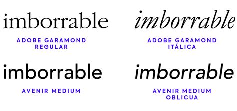 Tipografías Qué son los diferentes tipos y sus variables tipográficas