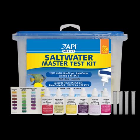 Api Saltwater Liquid Master Test Kit Sims Tropical Fish Tropical