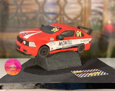 Racing BMW Decorated Cake By Fondant Fantasies Of CakesDecor