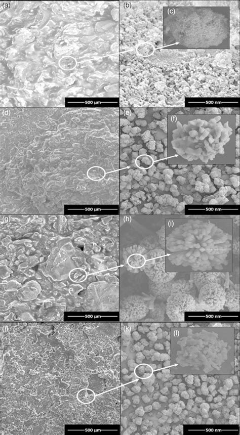 Scanning electron microscope images of hydroxyapatite particles ...