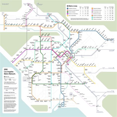 Metrolink Los Angeles Map - Virgin Islands Map