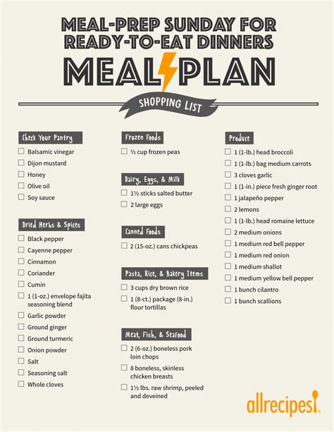 How to Meal Prep on Sundays