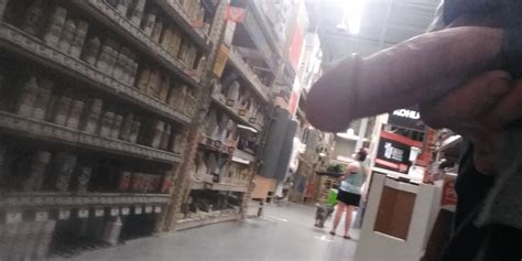 Caught In Home Depot Dick Flash Pics Flashing Store Pics Public