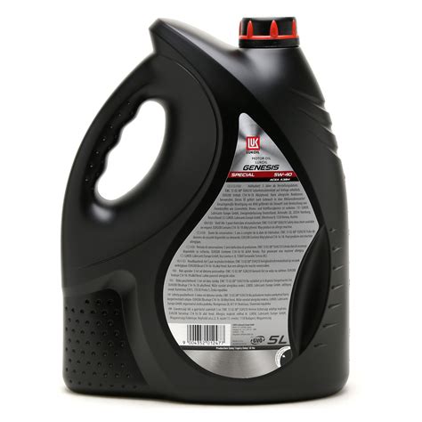 Lukoil Genesis special 5W-40 Motoröl 5l - SAE 5W-40 - Auto/PKW Motoröle ...