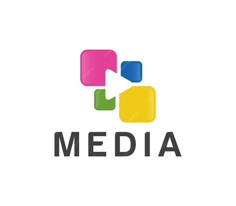 Premium Vector | Digital Media Simple Logo Design Template