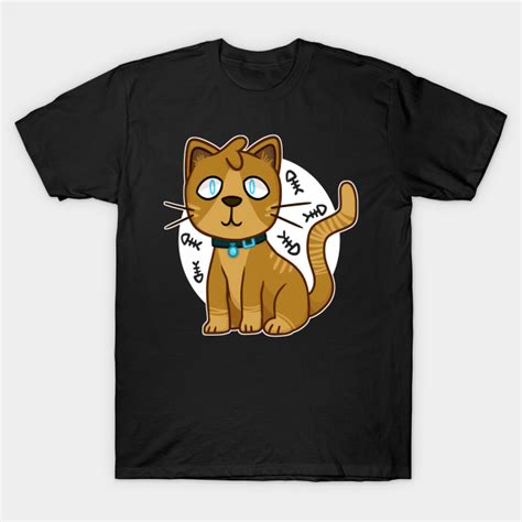 Cute Ginger Tabby Cat Kitten With Collar T Shirt Cat T Shirt Teepublic