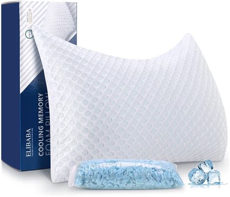 Buy Cooling Side Sleeper Pillows For Neck And Shoulder Pain Relief