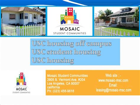 Excellent USC Student Housing Options for You by Jonny Manson - Issuu