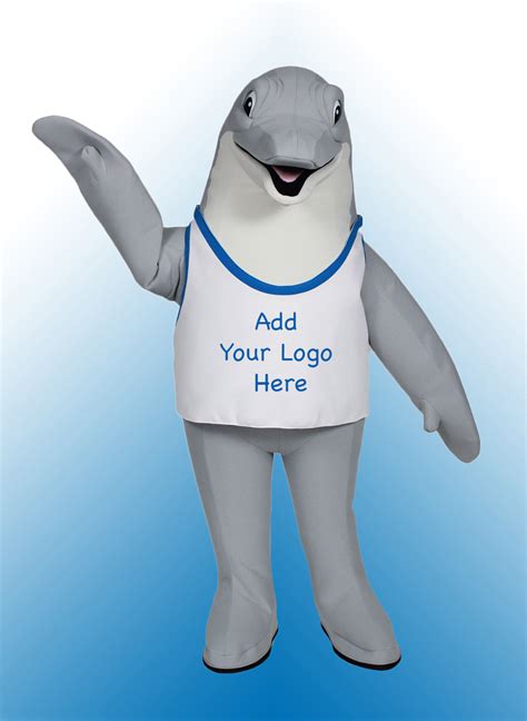 Dolphin Mascot Costume - costumespecialists