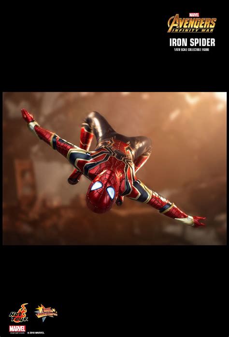 Hot Toys Avenger Infinity War Endgame Iron Spider SpiderMan Th Scale MMS Art