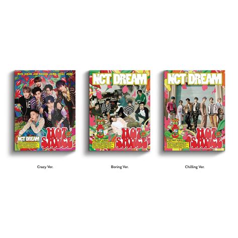 Jual Album Only Nct Dream Hot Sauce Era Crazy Ver Boring Ver Chilling Ver Shopee Indonesia