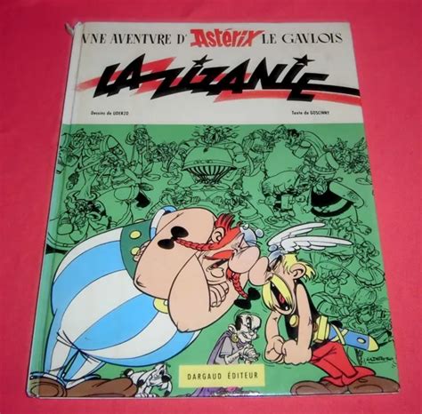 BD ASTÉRIX LE Gaulois La Zizanie E O 1970 Uderzo Goscinny Dargaud