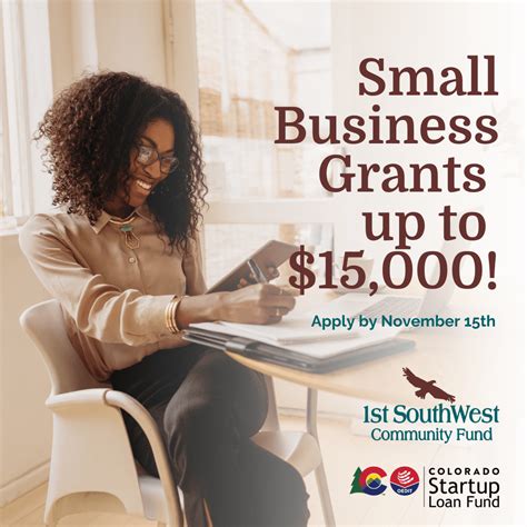 Small Business Grants of up to $15,000 - First Southwest Community Fund