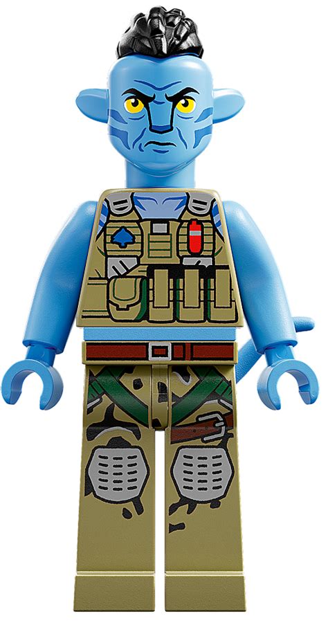 Lego Avatar The Way Of The Water Rda Quaritch Minifigure 75577 Ebay