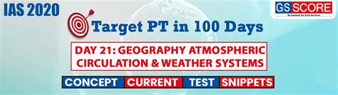 Gs Score Target Pt In 100 Days Day 21 Geography Climatology Part Ii Gs Score