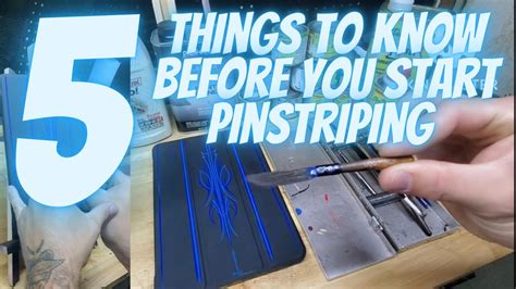 How To Pinstripe For Beginners Five Things To Know Before You Start