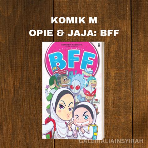 Buku Komik M Opie Jaja BFF Malay Books Komik Melayu Comic Books