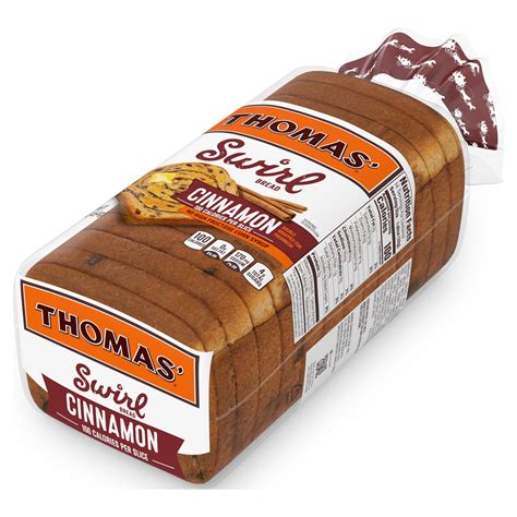 Thomas Cinnamon Swirl Bread Made With Real Indonesian Cinnamon 16 Oz