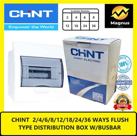 Chint Flush Type Panel Board Box With Busbar