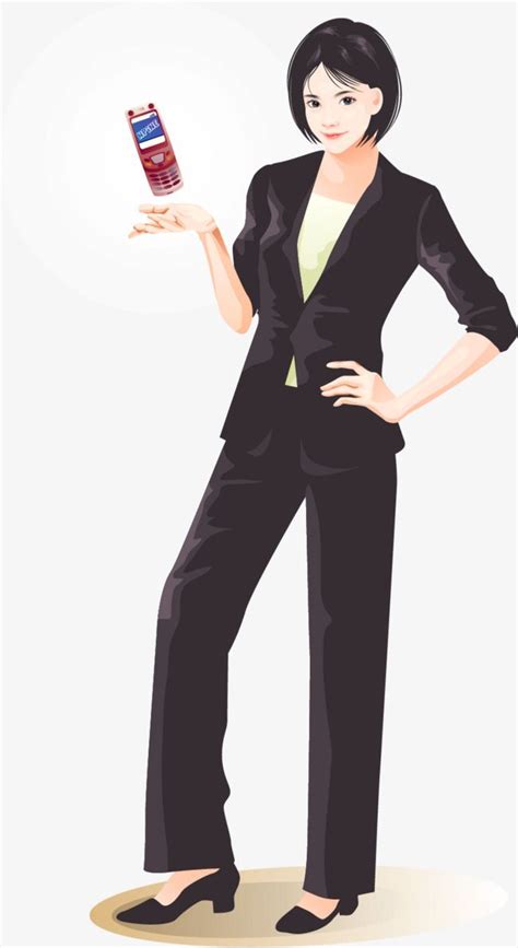 Vector Hand Vector Free Free Png Png Images Business Women Clip