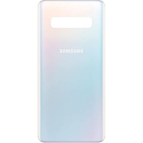 Capac Baterie Samsung Galaxy S10 G975 Alb Prism White EMAG Ro