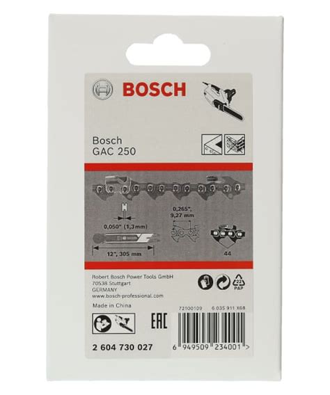 BOSCH Lanac Za Pilu GAC 250 Etrgovina Web Shop