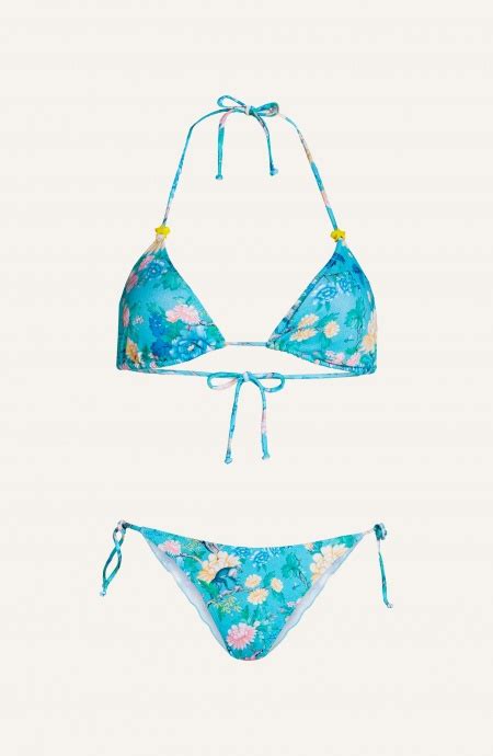 Bikini Fascia Poisson D Amour Intimo Le Rose