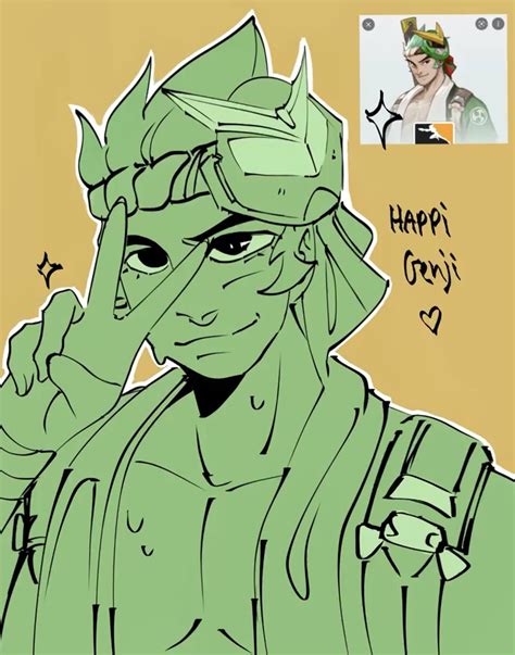 Happi genji best genji skin hands down hes so skrunkly : r/Overwatch