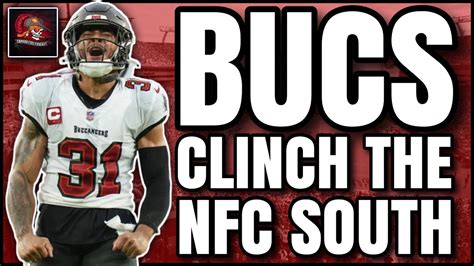 Tampa Bay Buccaneers Make History Clinch 3rd Straight Nfc South Title