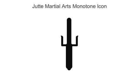 Jutte Martial Arts Monotone Icon In Powerpoint Pptx Png And Editable ...