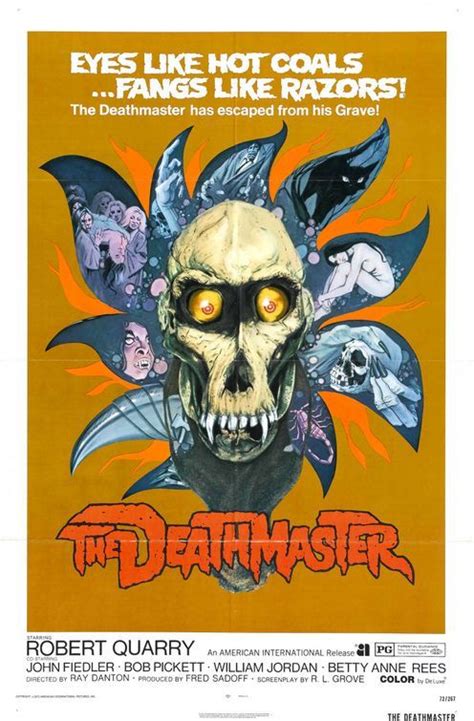 The Deathmaster Horror Posters Horror Movie Posters Grindhouse