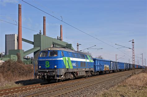 Niag Nummer 8 - (BR 1 216 (DB V 160) am 09.03.2016 in Bottrop ...