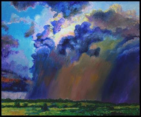 Storm Clouds Over Missouri Painting By John Lautermilch Fine Art America