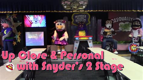 Chuck E Cheese Up Close Personal With Snyder S Stage Youtube