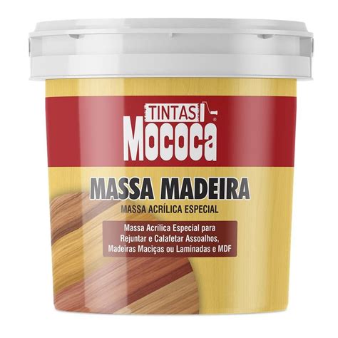 Mococa Massa Para Madeira Color Tintas