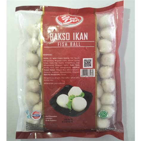 Jual Bakso Ikan Pak Den G Shopee Indonesia