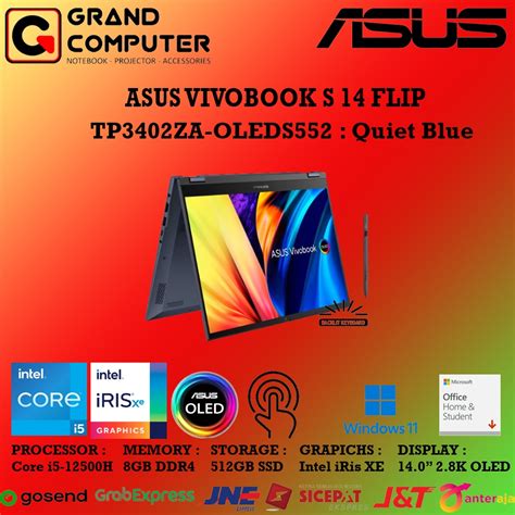 Jual Asus Vivobook S Flip Tp Za Oleds I H Gb Gb