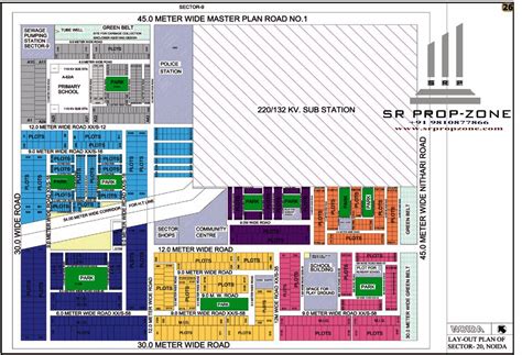 Layout Plan of Noida Sector-20 HD Map - Greater Noida Industry I BUY I ...