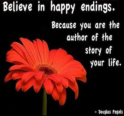 Believe In Happy Endings | Quote Picture