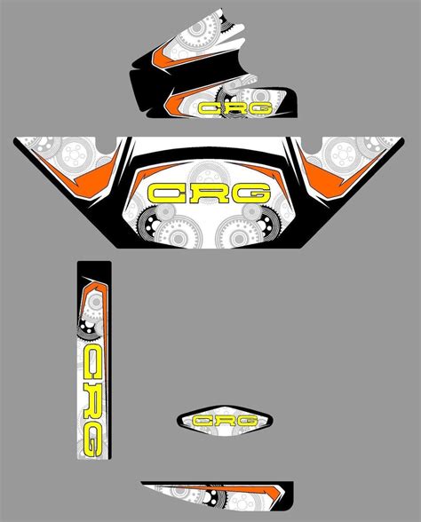 Crg Replica Rotax Max Radiator Stickers 2014 Jakedesigns Graphics