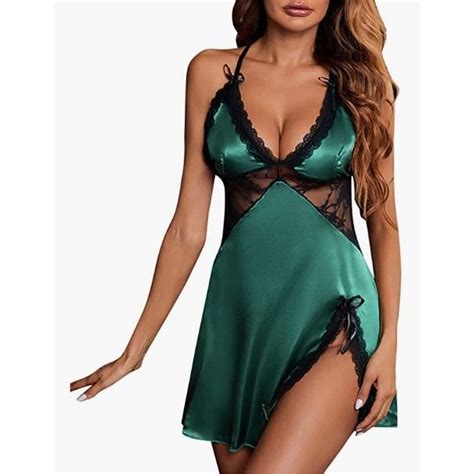 Chemise De Nuit En Lingerie Nuisette Femme Sexy Hot Tenue Sexy Femme