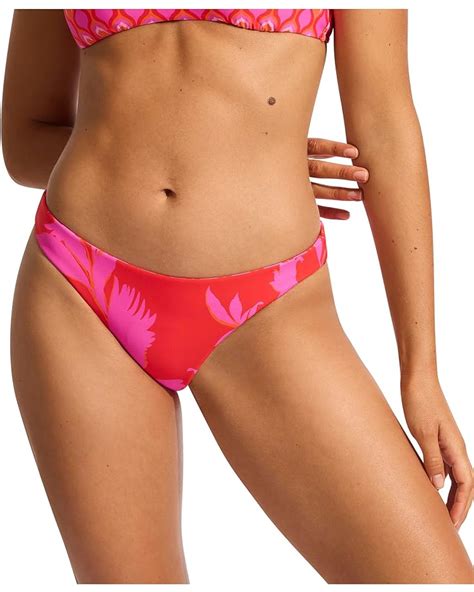 Women S Seafolly Reversible Hipster Bikini Bottom Swimsuit Zappos