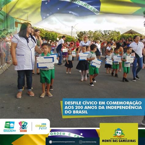 Prefeitura Municipal De Monte Das Gameleiras Desfile Cívico