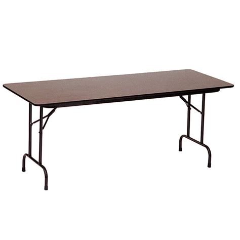 Correll Cf3060m 30 X 60 Walnut Melamine Top Folding Table